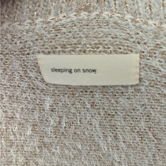 Cozy Beige Turtleneck Poncho - Picture 3 of 3